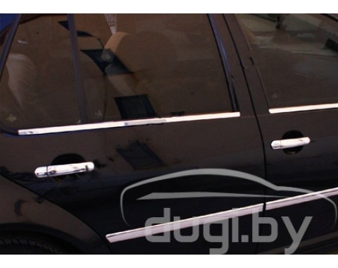 Нижние молдинги стекол (нерж.) для Bora